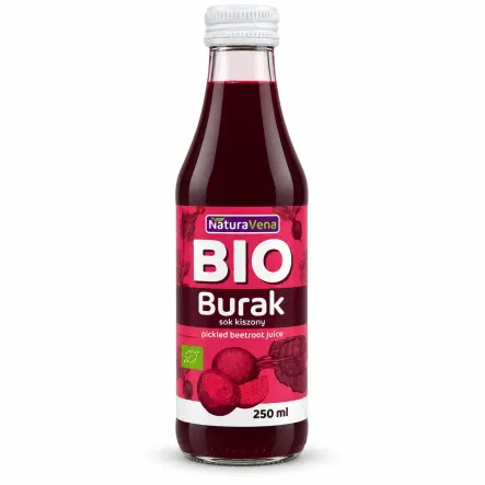 Sok z Buraków Kiszonych 250 ml Bio - NaturAvena