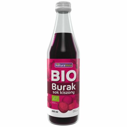 Sok z Buraków Kiszonych 250 ml Bio - NaturAvena