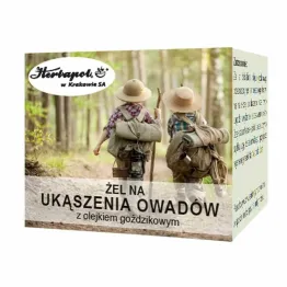 Żel na Ukąszenia Owadów z Olejkiem Goździkowym 20 g - Herbapol Kraków