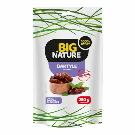 Daktyle Suszone bez Pestek 250 g - Big Nature