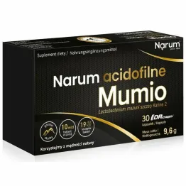 Mumio Acidofilne 250 mg 30 Kapsułek - Narum (COLD)