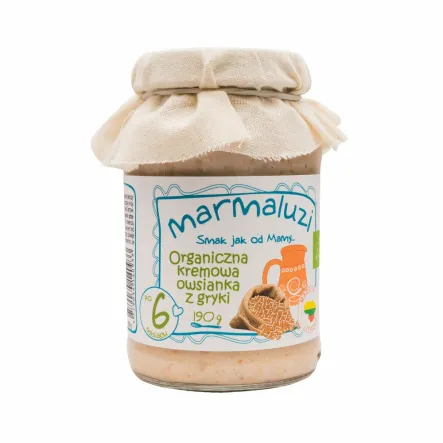Owsianka z Gryki Bio 190 g - Marmaluzi