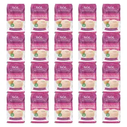 20x Sól Kłodawska Kamienna Różowa Drobnoziarnista Niejodowana 20 kg (20 x 1 kg)  - Kopalnia Soli Kłodawa