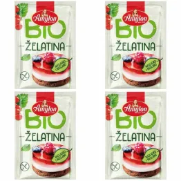 4 x Żelatyna w Proszku Bezglutenowa Bio 20 g – Amylon