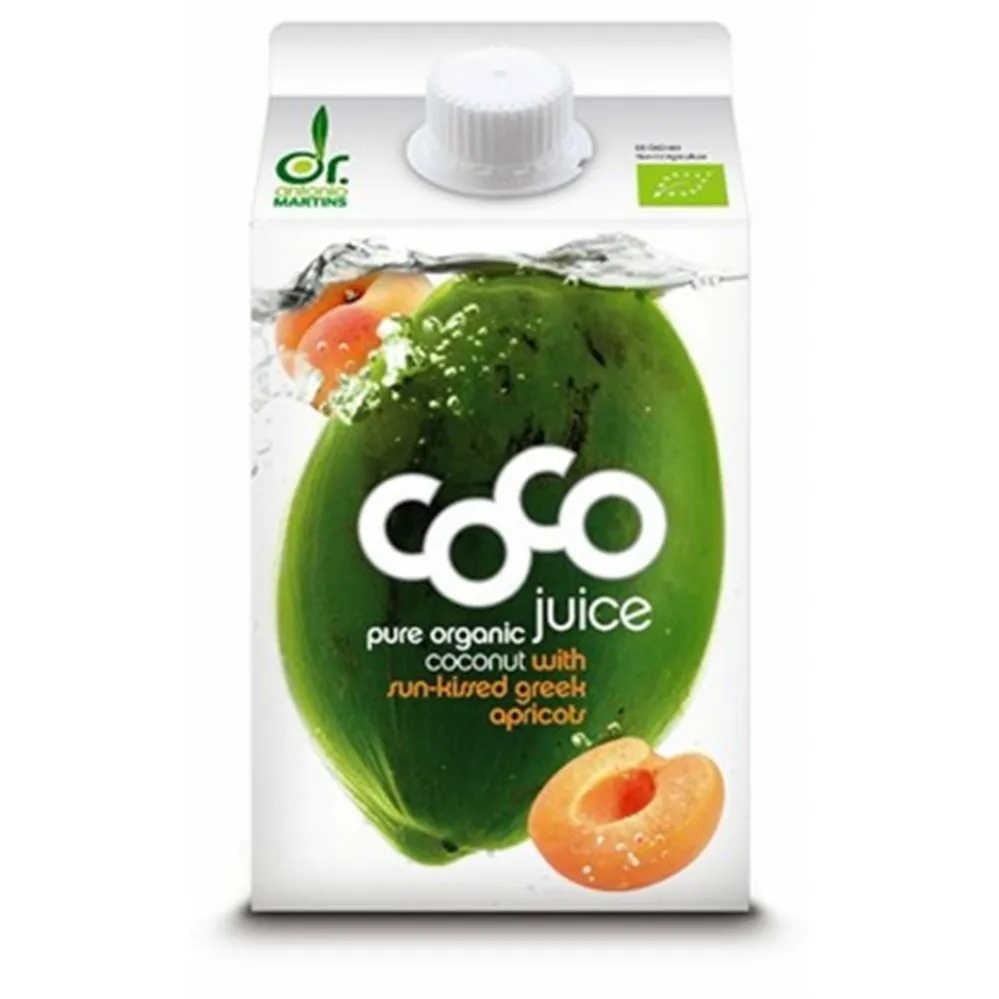 Woda Kokosowa Z Morelą Bio 500 Ml Coco Dr. Martins