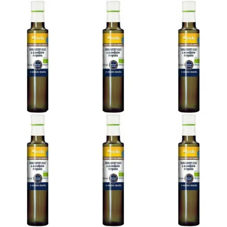 6 x Olej z Zarodków Rzepaku o Smaku Masła Tłoczony na Zimno Bio 500 ml - Olandia