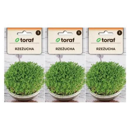 3 x Rzeżucha 10 g - Toraf