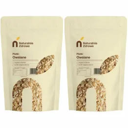 2 x Płatki Owsiane 1 kg - Naturalnie Zdrowe