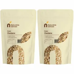 2 x Płatki Owsiane 1 kg - Naturalnie Zdrowe