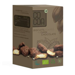 Herbatniki Mini w Ciemnej Czekoladzie Bio 80 g - Cocoa