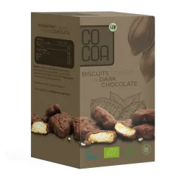 Herbatniki Mini w Ciemnej Czekoladzie Bio 80 g - Cocoa