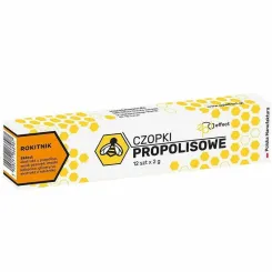 Czopki Propolisowe z Rokitnikiem 12 Sztuk - Api Effect (COLD)