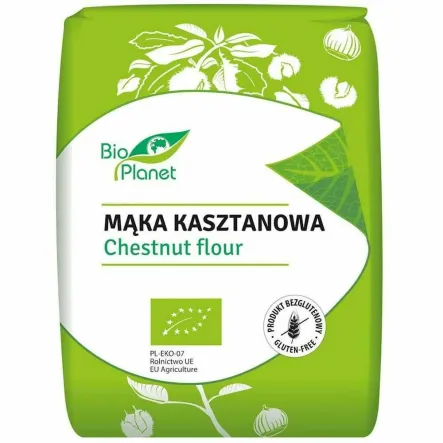 Mąka Kasztanowa Bezglutenowa Bio 700 g - Bio Planet