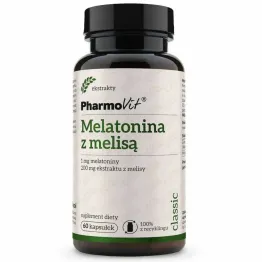 Melatonina z Melisą 60 Kapsułek - Pharmovit