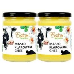 2 x Masło Klarowane Ghee 500 ml - BATOM