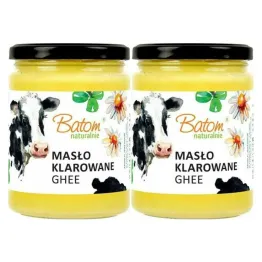 2 x Masło Klarowane Ghee 500 ml - BATOM