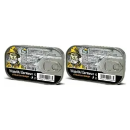 2 x Wątróbka z Dorsza w Tłuszczu Własnym 115 g (58 g) - Kier - Wątróbki dorszowe