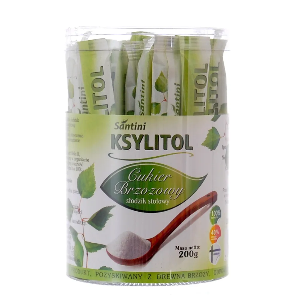 Ksylitol Saszetki Tuba 200 g (40x 5 g) - Santini