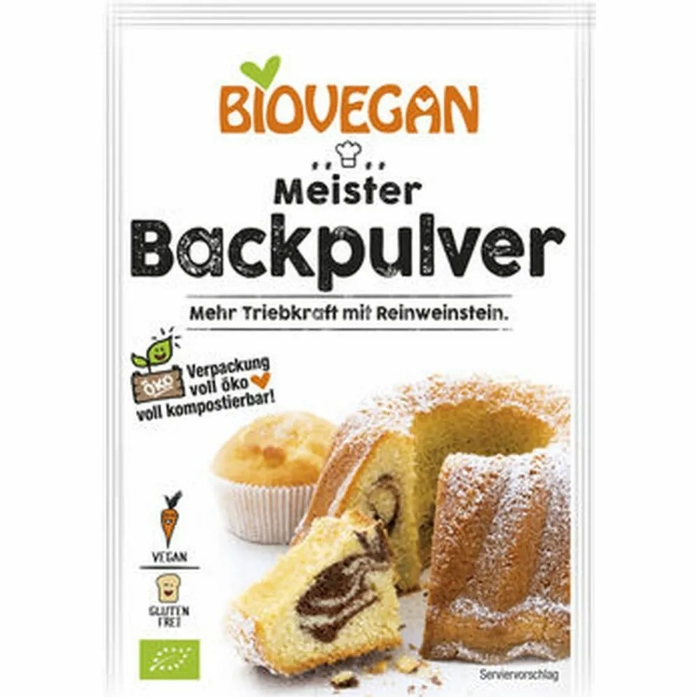 Proszek Do Pieczenia Bezglutenowy Bio 51 g (3x 17 g) - Biovegan