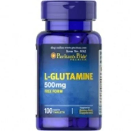 L-Glutamina 500 mg 100 Tabletek Puritan's Pride