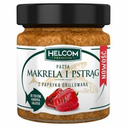 Pasta Makrela Pstrąg Grillowana Papryka 180 g Helcom