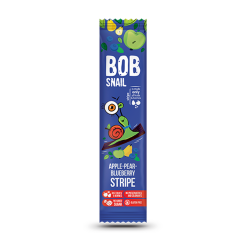 Przekąska Jabłkowo-Gruszkowo-Borówkowa Bez Dodatku Cukru 14 g - Bob Snail