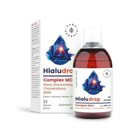Hialudrop - Suplement Diety w Płynie 500 ml Aura Herbals