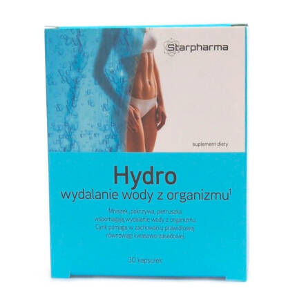 Hydro - Wydalanie Wody z Organizmu 30 Kapsułek - Starpharma