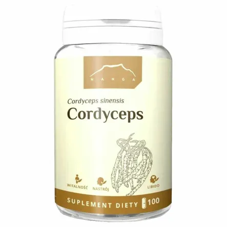 Kordyceps (Cordyceps Sinensis) 100 Kapsułek - Nanga