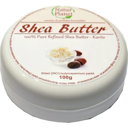 Masło Shea Rafinowane 100 ml - Natur Planet