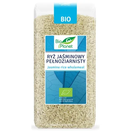 Ryż Jaśminowy Pełnoziarnisty Bio 500 g - Bio Planet