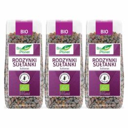 3 x Rodzynki Sułtanki Bio 200 g - Bio Planet