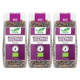 3 x Rodzynki Sułtanki Bio 200 g - Bio Planet