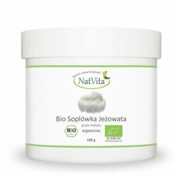 Grzyb Soplówka Jeżowata Mielona BIO 100 g - Natvita
