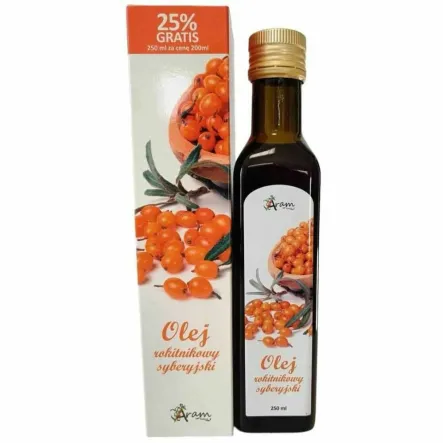 Olej Rokitnikowy Syberyjski 250 ml - Aram Natura