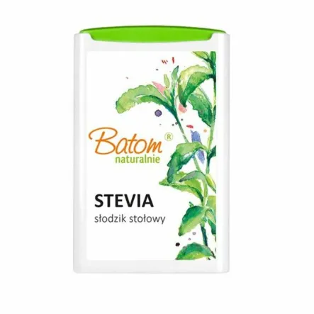 Stewia w Tabletkach 18 G (300 Tabletek) - Batom (data: 04.03.2026)