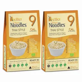 Zestaw 2 x Makaron Konjac Noodle Thai Style Bezglutenowy Bio 385 g (300 g) - Better Than Noodles