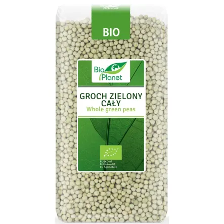 Groch Zielony Cały Bio 500 g  -Bio Planet