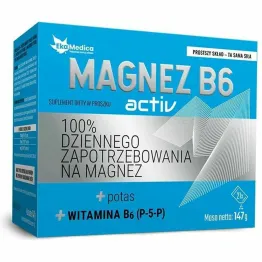 Magnez B6 Activ proszek  14 g (21 x 7 g) - Ekamedica