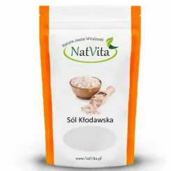 Sól Kłodawska Kamienna Różowa Miałka 700 g - Natvita