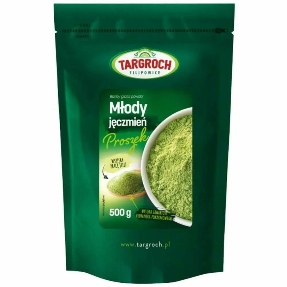 Młody Jęczmień Proszek 500 g - Targroch