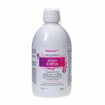 Kolagen 10000 mg Płyn 500 ml - Pharmovit