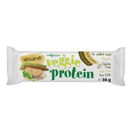 Veggie Protein Sezam Baton Bezglutenowy 36 g MAX SPORT