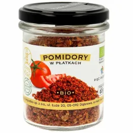 Pomidory w Płatkach Bezglutenowe Bio 65 g - Pięć Przemian