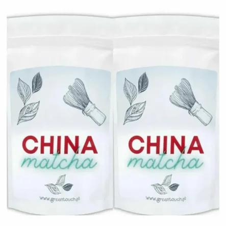 2 x Matcha Sproszkowana Zielona Herbata z Chin 100 g - Green Touch