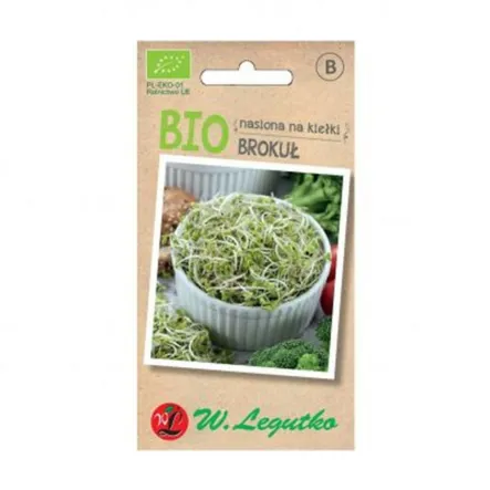 Nasiona na Kiełki Brokuł Bio 5 g - Legutko