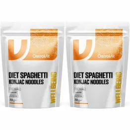 2 x Makaron Konjac Diet Spaghetti Konjac Noodles Keto Friendly 400 g (250 g) - OstroVit