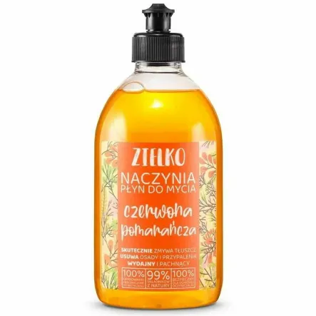 Płyn Do Mycia Naczyń CZERWONA POMARAŃCZA 500 ml - Zielko