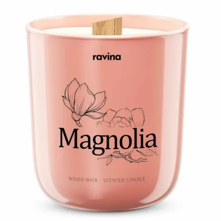 Sojowa Świeca Zapachowa w Szkle - Magnolia - Ravina