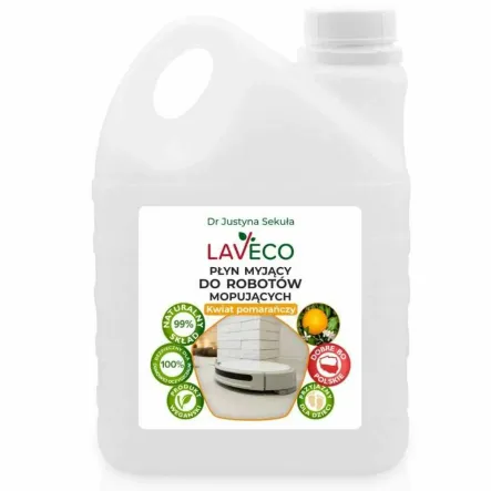 Płyn Myjący do Robotów Mopujących Kwiat Pomarańczy 2 l - Laveco